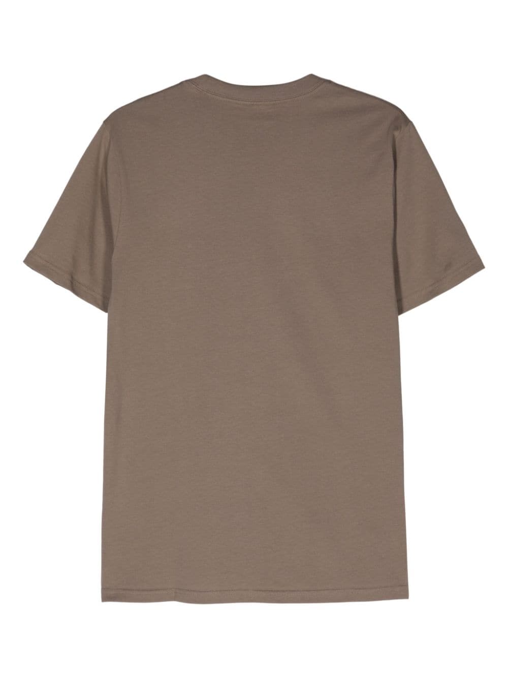 Carhartt WIP Script katoenen T-shirt Bruin