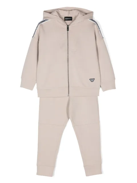 Emporio Armani Kids Eagle-motif tracksuit set