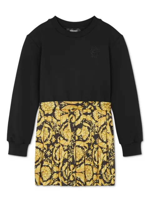 Versace Kids Kleid mit "Barocco"-Einsatz