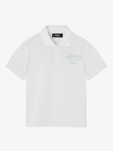 Versace Kids University Coral pikétröja