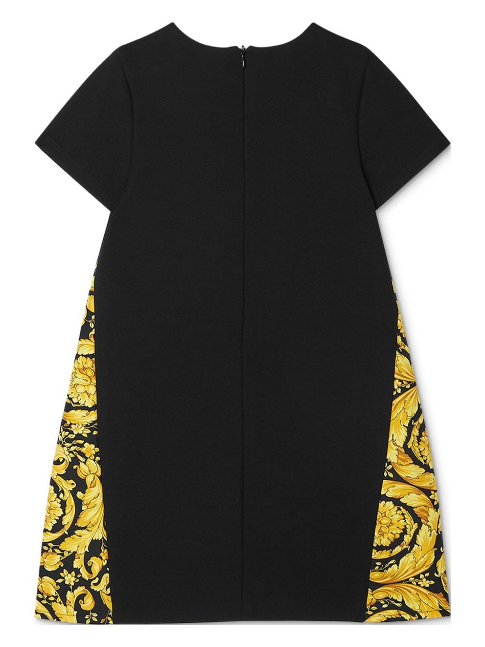 Versace Kids Barocco dress - Zwart