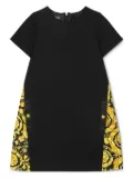 Versace Kids Barocco dress - Black