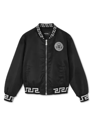 ジャケット・アウター Versace Jeans MEDUSA archive jacket versace-teen-boys-blue-medusa-