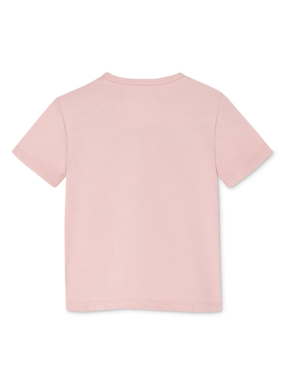Shop Versace Medusa Head Cotton T-shirt In Pink