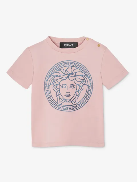Versace Kids Medusa Head print T-shirt