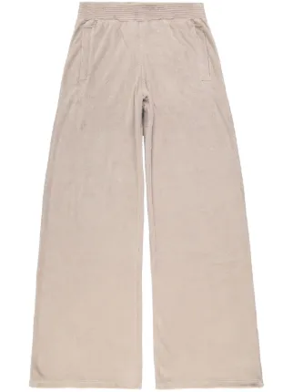 Jacob Lee wide leg Track Pants Neutrals FARFETCH OM