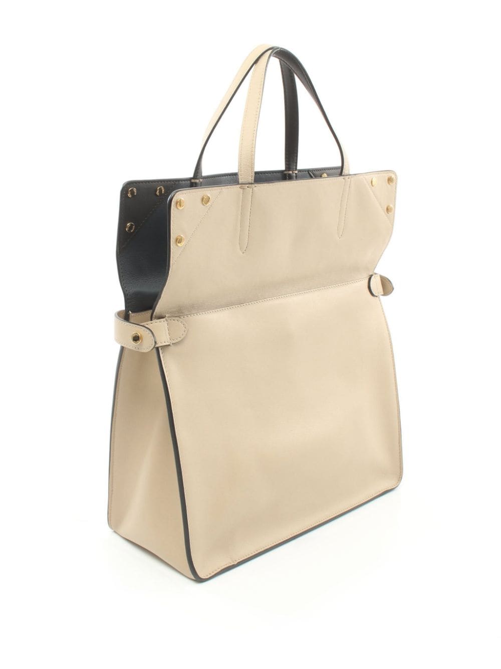 Fendi Pre-Owned 2020s large Flip two-way handbag - Beige