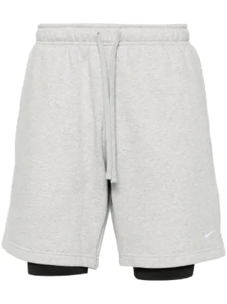 NIKE スウェットショートパンツ グレー Mサイズ NewJeansプリント Nike x MMW ロゴ ショートパンツ セット | グレー | FARFETCH JP