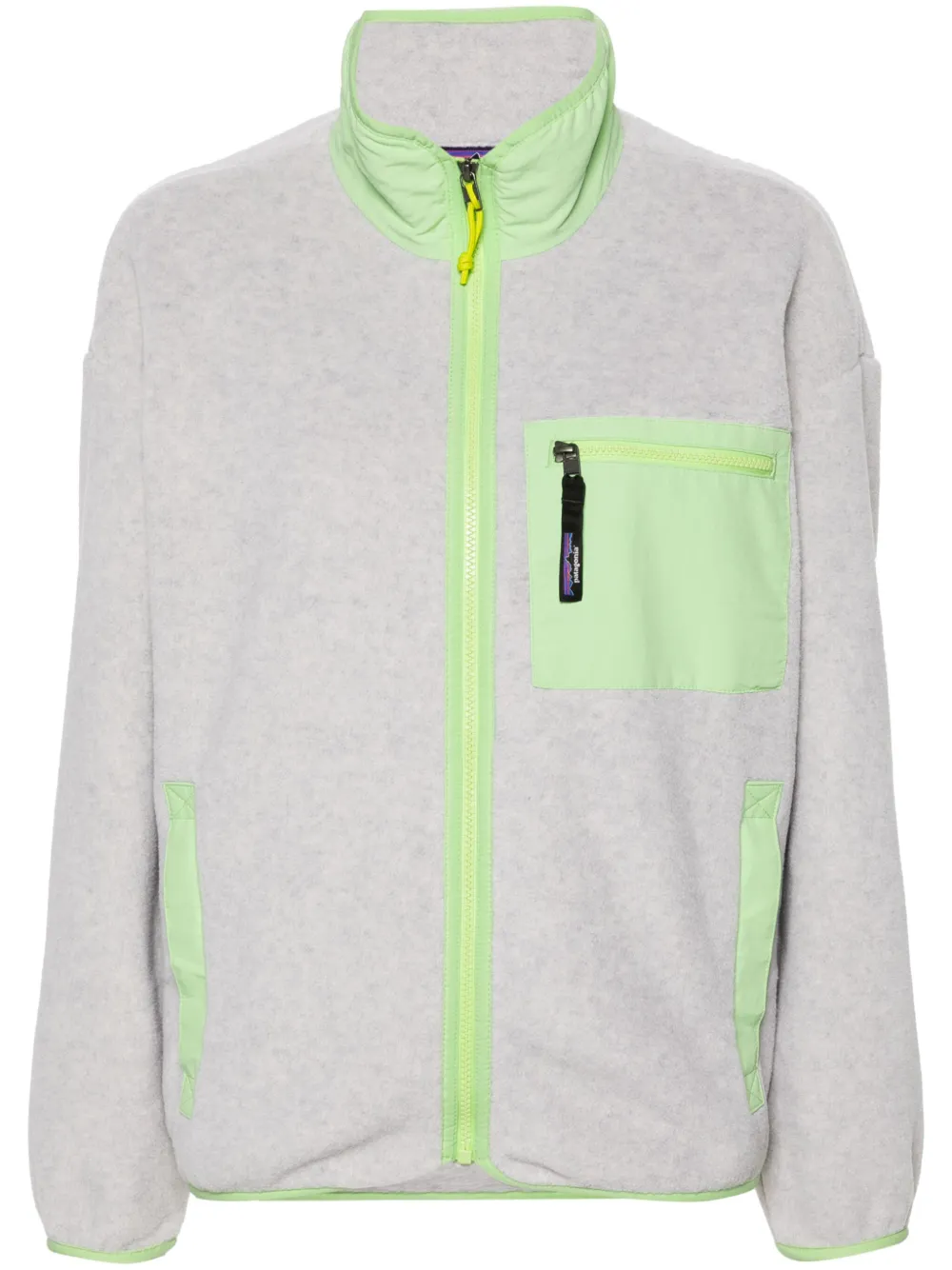 Patagonia Synch Zip-up Fleece Jacket In Neutral