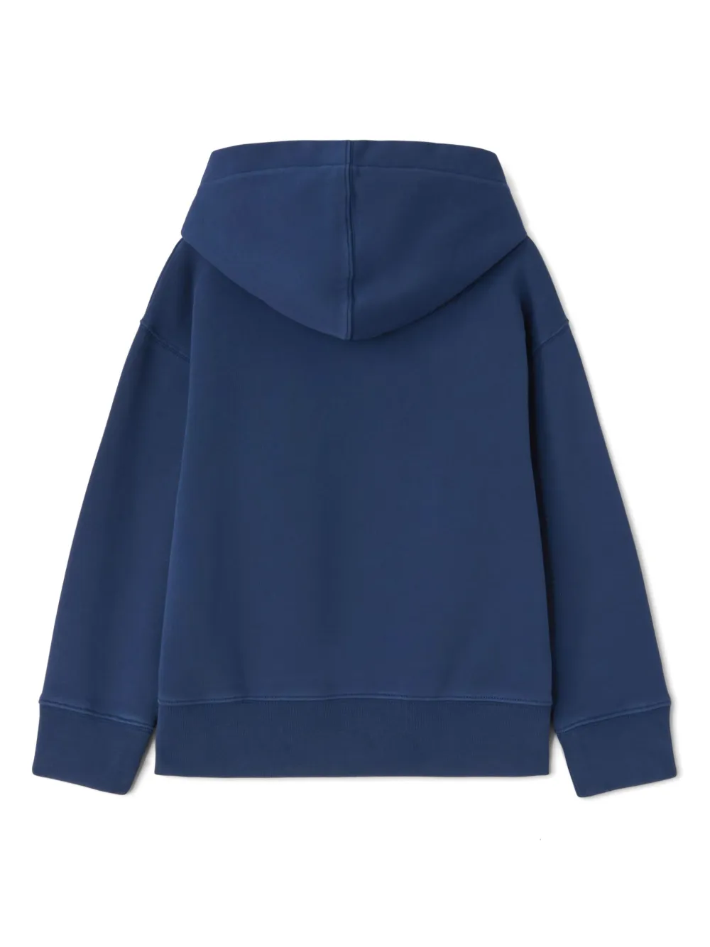 Palm Angels Kids Hoodie met print Blauw