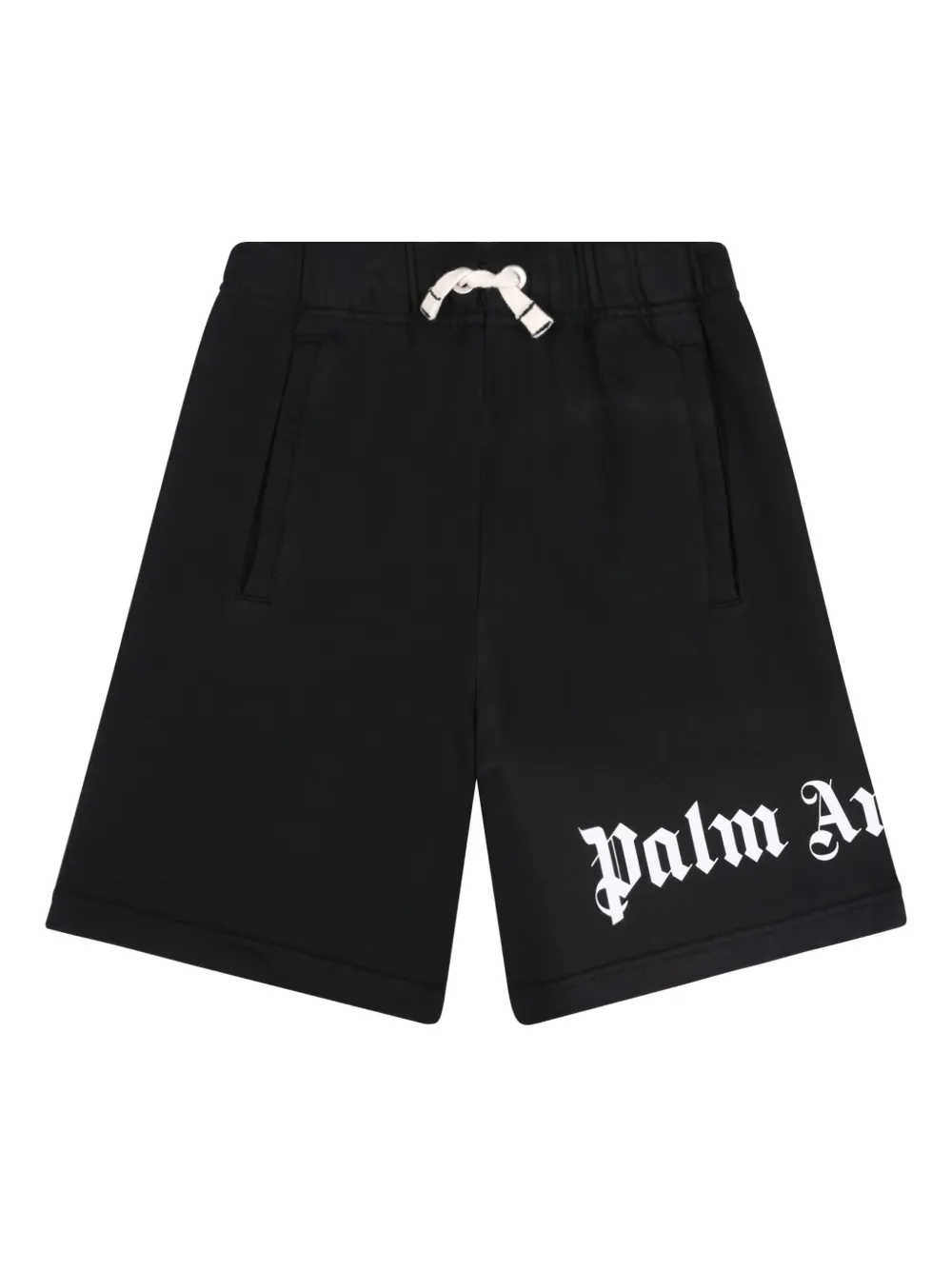 Palm Angels Kids Trainingsshorts met logoprint Zwart