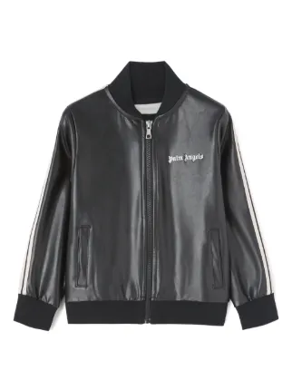 Palm Angels Kids アニマルフリーレザー トラックジャケット