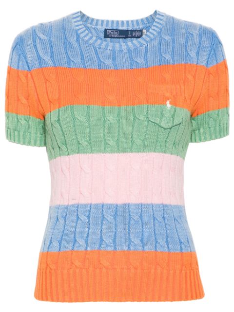 Polo Ralph Lauren top con diseño color block