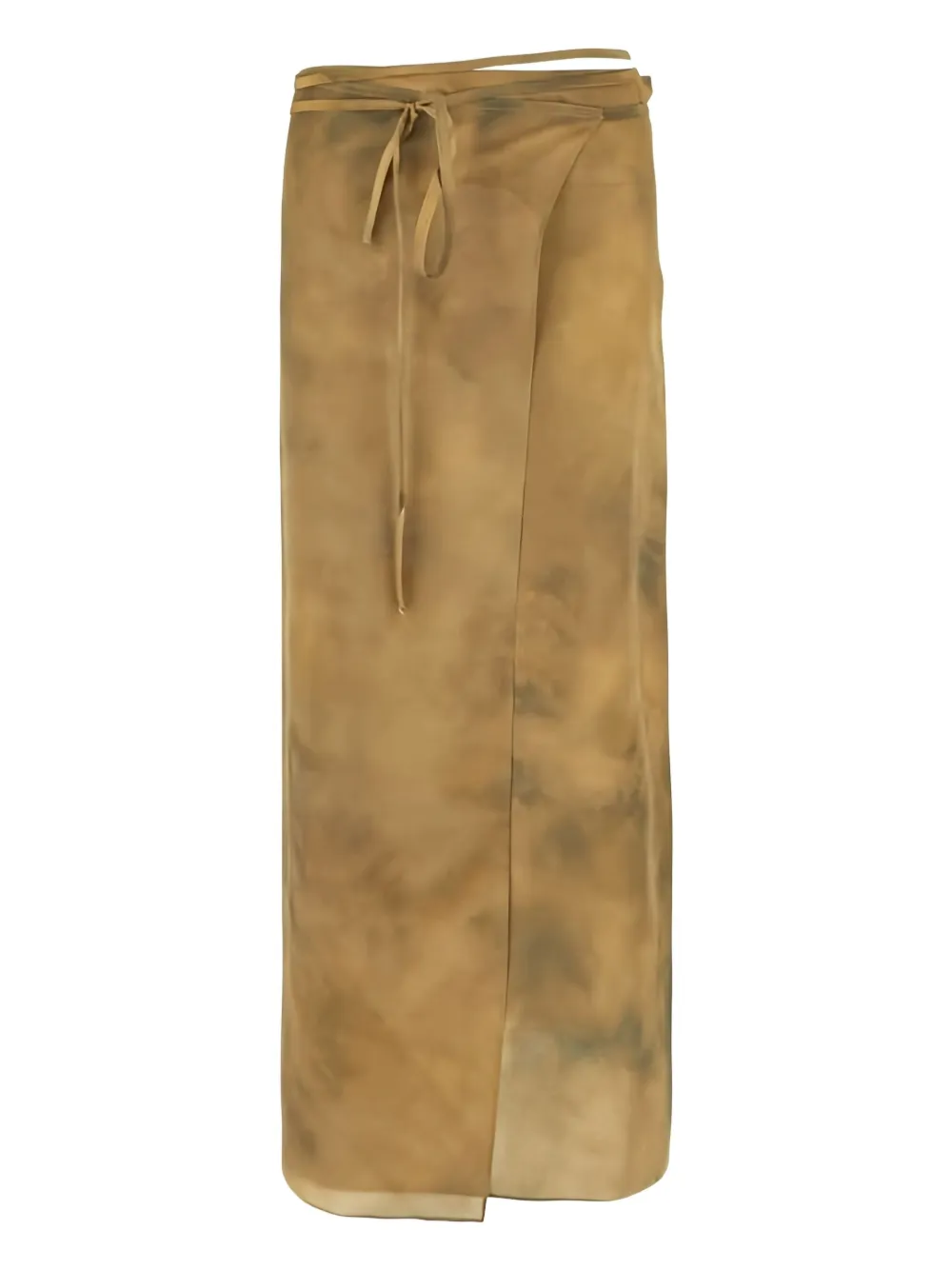 Sportmax Zijden midi-rok Beige