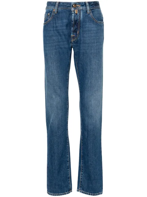 Jacob Cohën Bard mid-rise slim-cut jeans