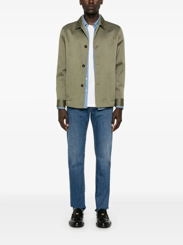 Jacob Cohën Bard mid-rise slim-cut Jeans Blue FARFETCH IN