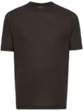 Dell'oglio crew-neck cotton T-shirt - Brown