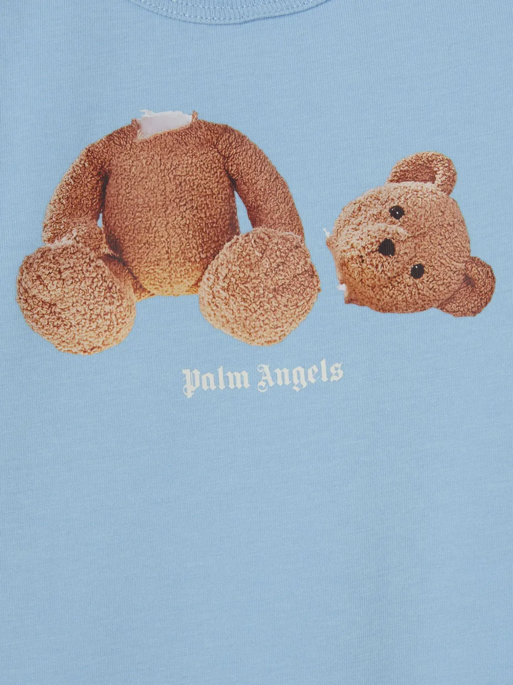 Palm Angels Kids Teddy bear-print top body