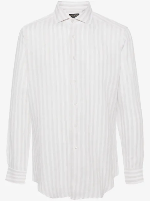 Dell'oglio striped linen shirt