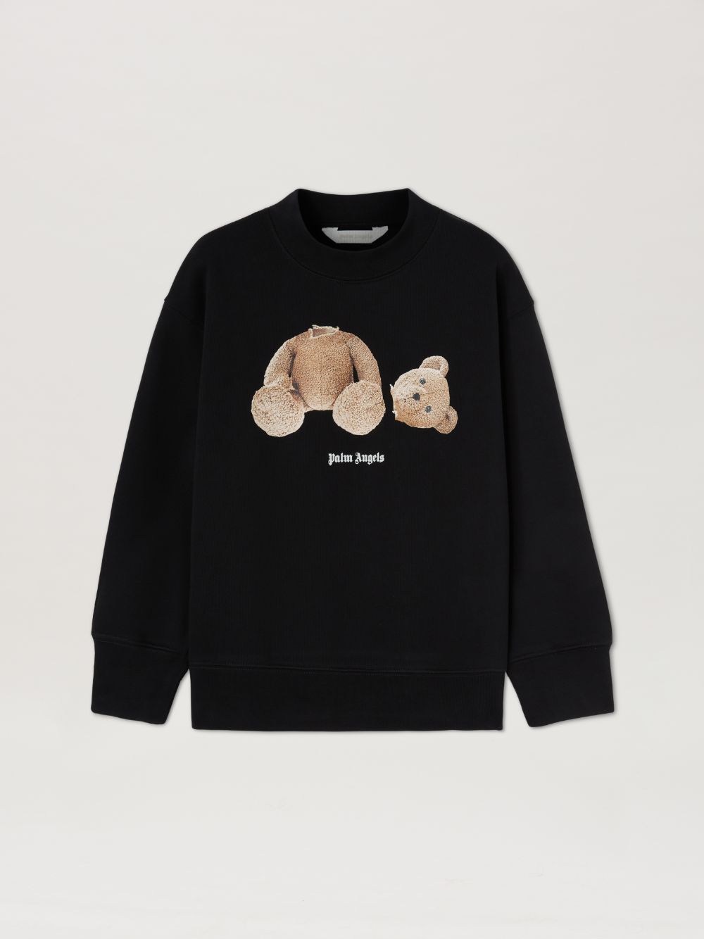 Shop Palm Angels Bear Sweatshirt In Negro