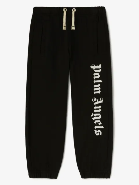Palm Angels Kids logo-print track pants