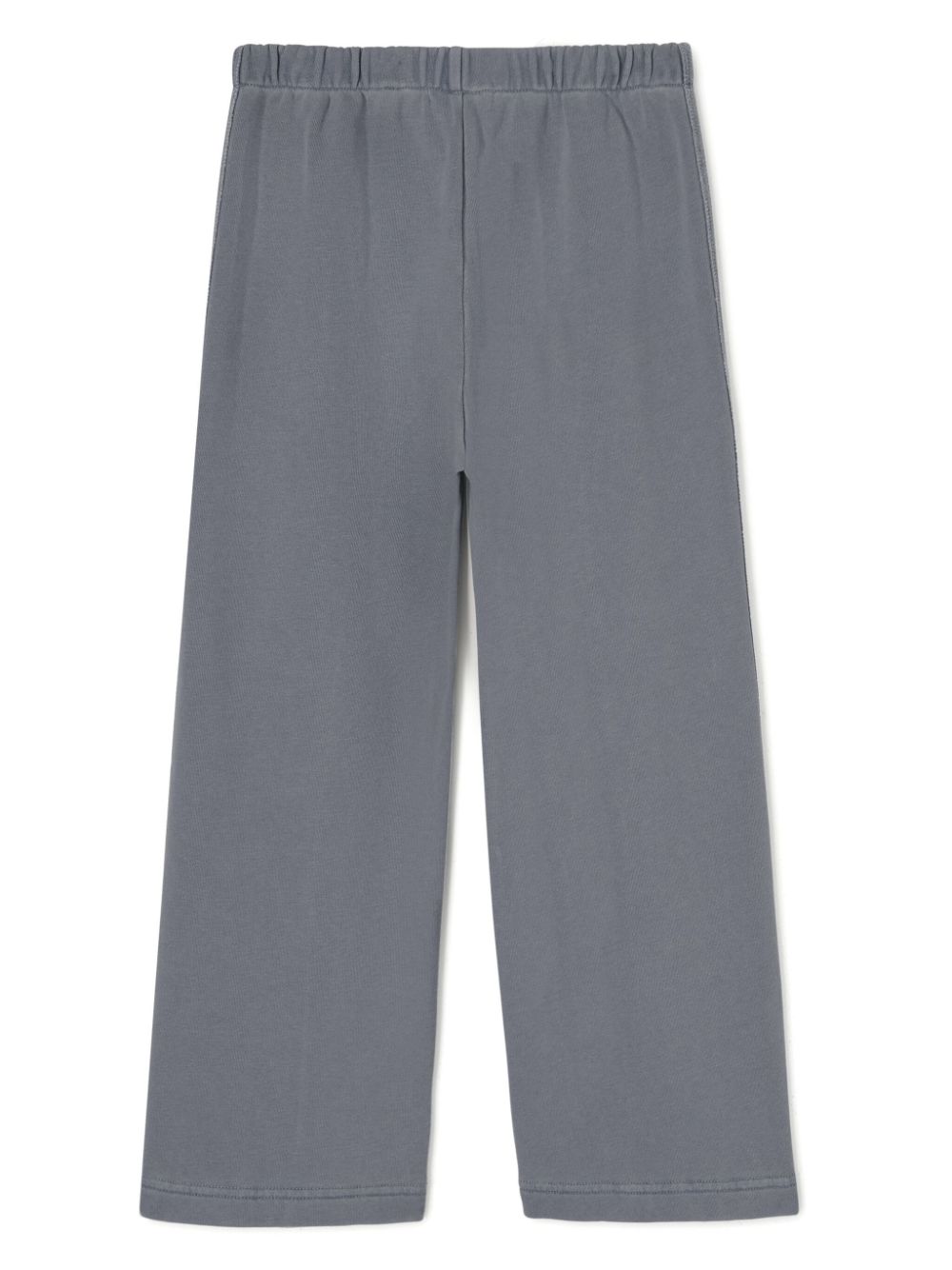 Palm Angels Kids logo-print cotton track pants - Grey