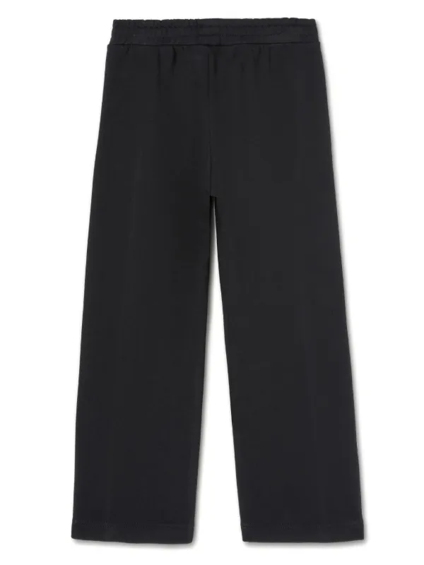 【関税&送料込】Palm Angels Black Cotton Joggers Jersey track pants in black - Palm Angels Kids | Mytheresa