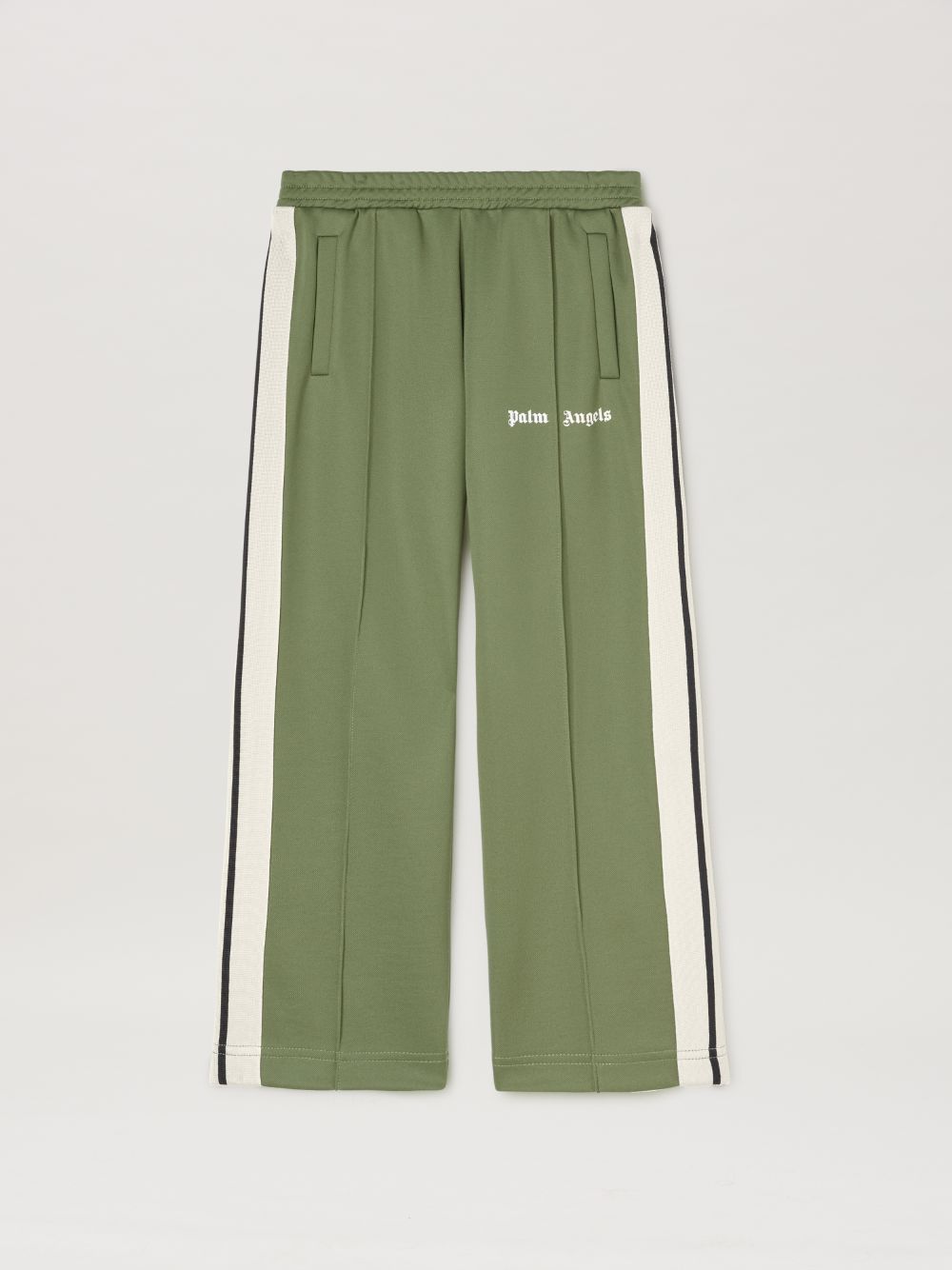 Shop Palm Angels Track Pants In Verde