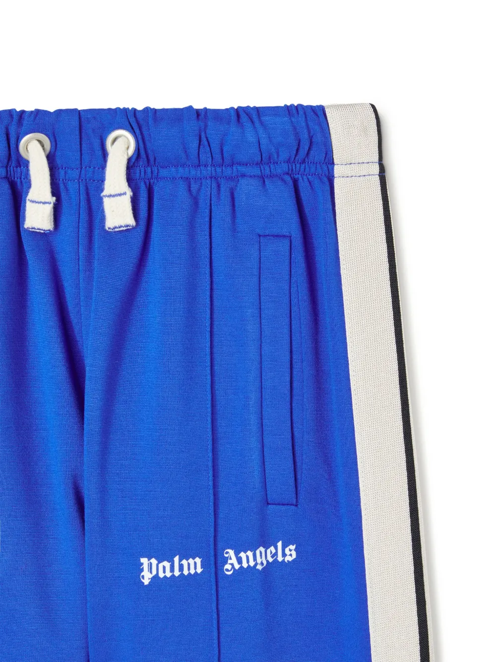 Palm Angels Kids Trainingsbroek met logoprint Blauw