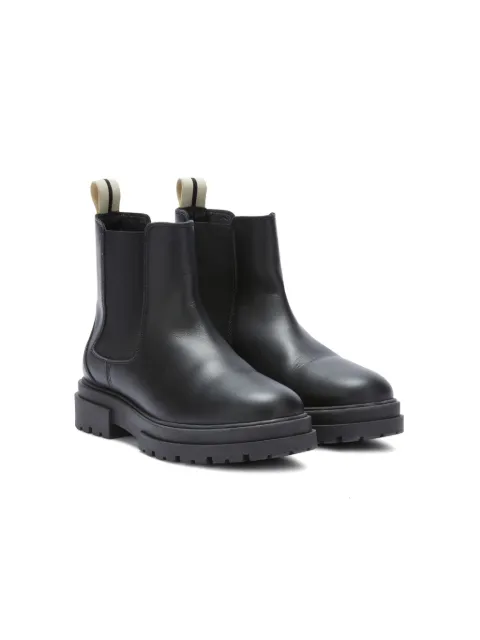 Palm Angels Kids botas chelsea con logo estampado