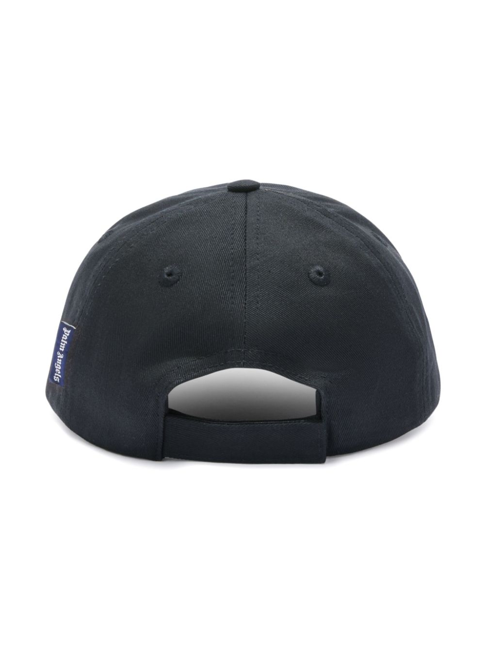 Palm Angels Kids cotton baseball cap - Black