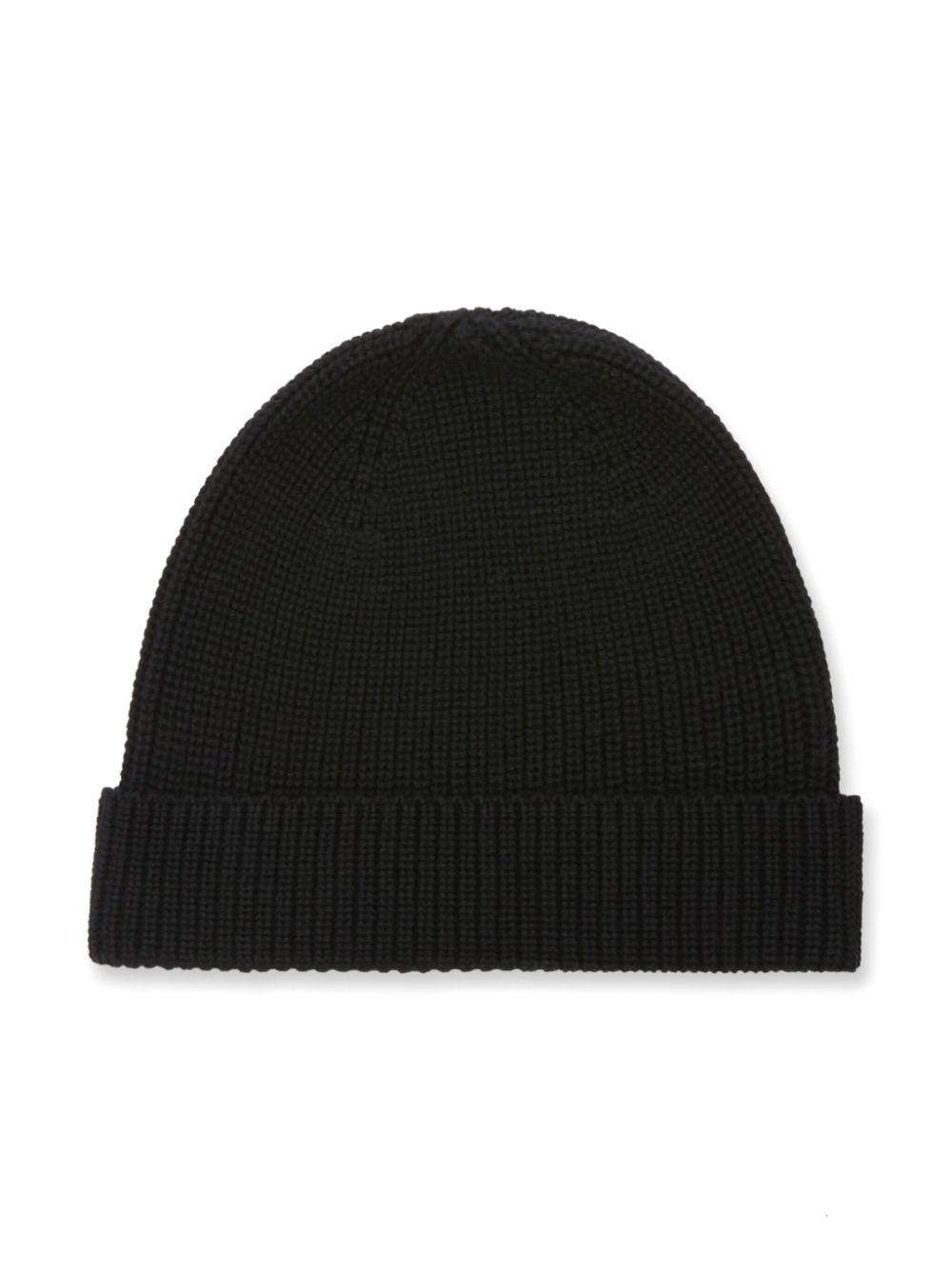 Palm Angels Kids logo-embroidered beanie - Black