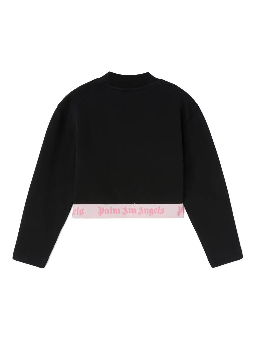 Palm Angels Kids Sweater met logoband - Zwart