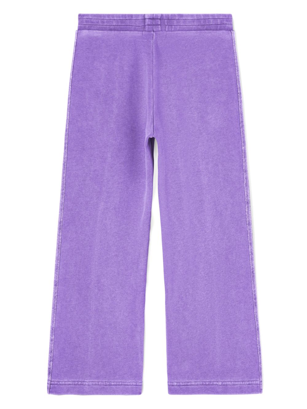 Palm Angels Kids logo-print cotton track pants - Purple