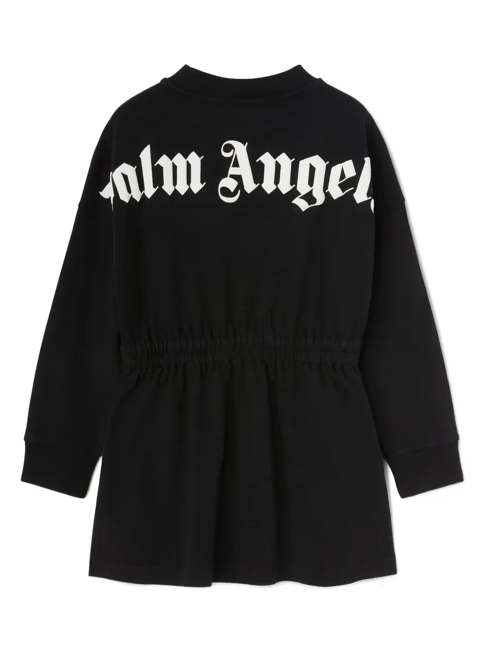 Palm Angels Kids Jurk met logoprint - Zwart