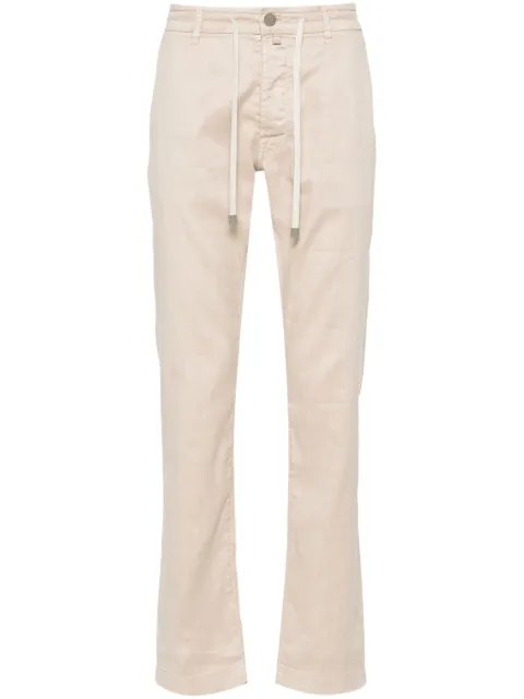 Jacob Cohën Pharrel Active mid-waist carrot-cut trousers
