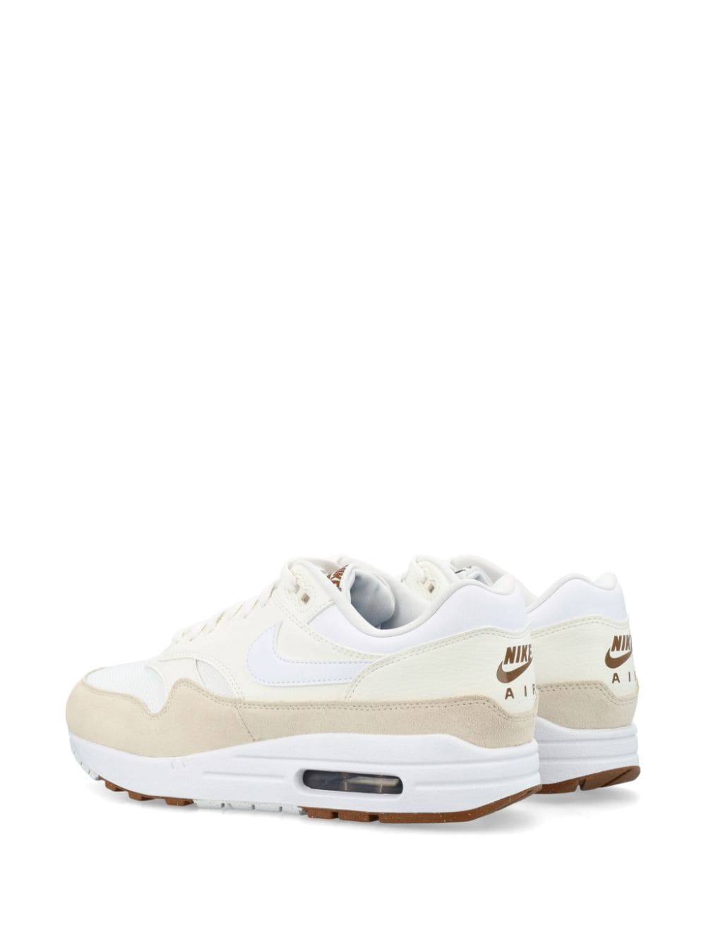 Shop Nike Air Max 1 Sc Panelled Sneakers In White