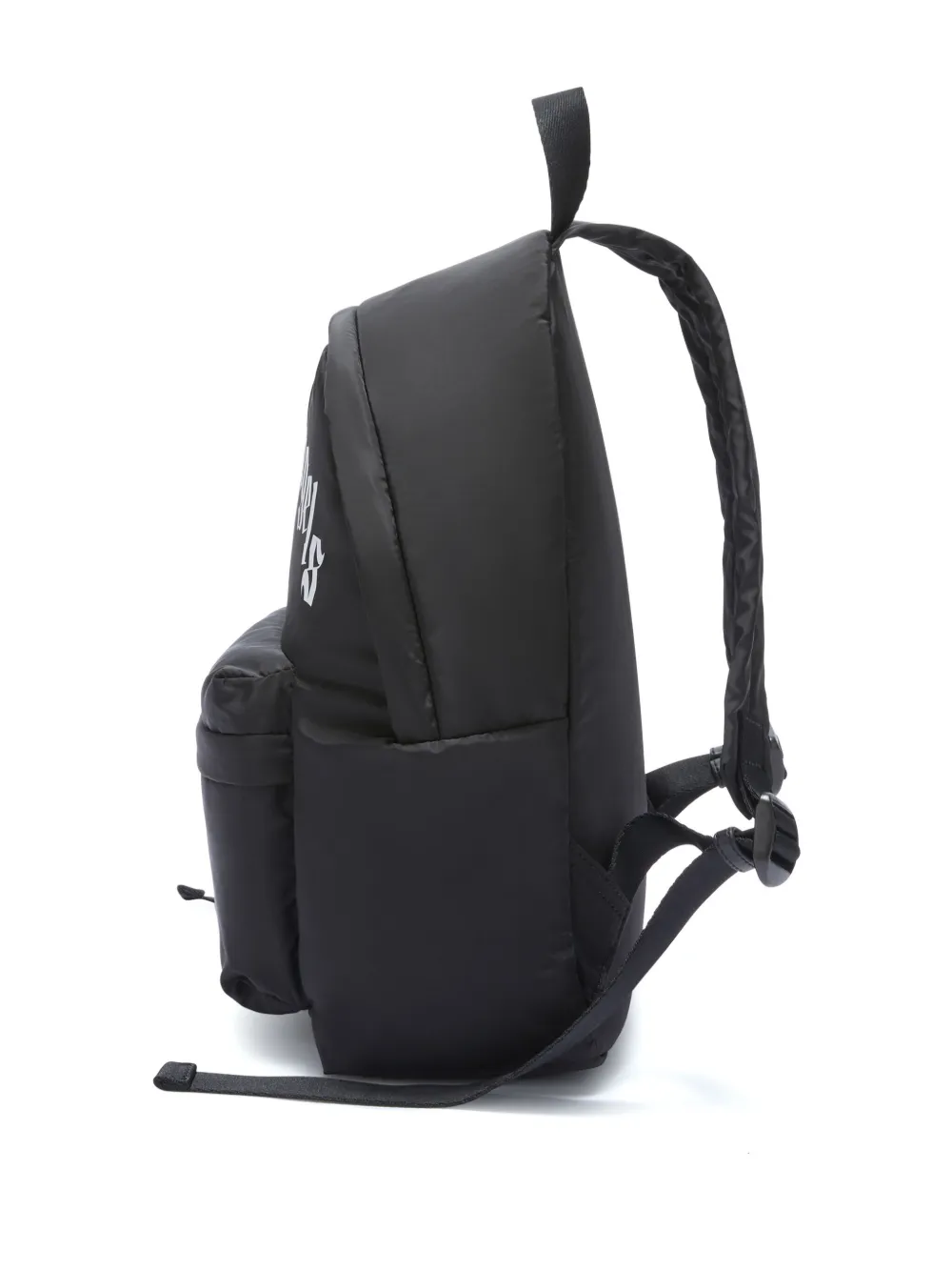 Palm Angels Kids Rugzak met gewelfd logo Zwart