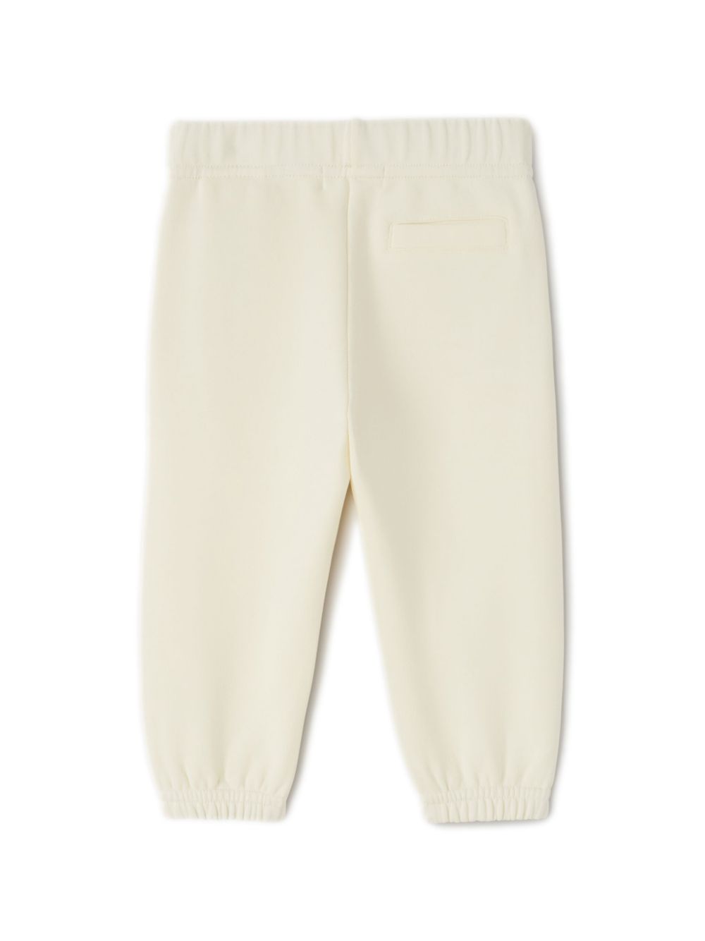 Palm Angels Kids logo-print cotton track pants - Neutrals