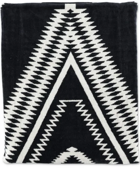 Pendleton  geometric-print spa towel