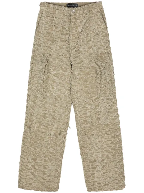 Who Decides War Husk wide-leg trousers