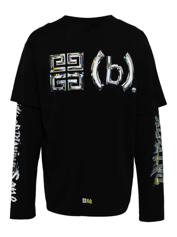 Givenchy x b .STROY t shirt a Design Superpose Farfetch