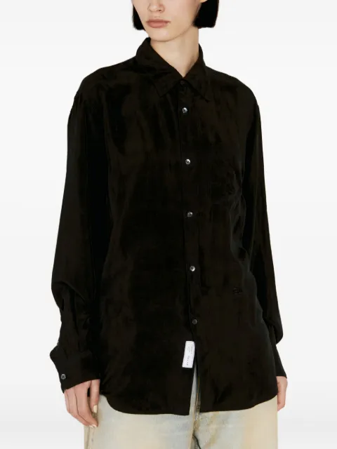 EYTYS Ottis logo-patch shirt
