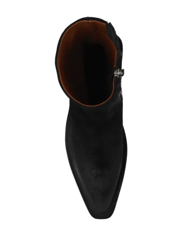 Marsèll Gessetto 90mm point-toe Leather Ankle Boots | Black