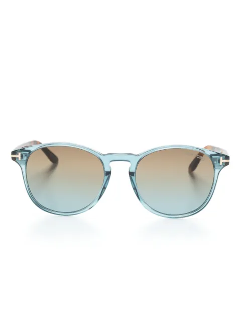 TOM FORD Eyewear نظارة شمس 'لويس' بإطار هندسي