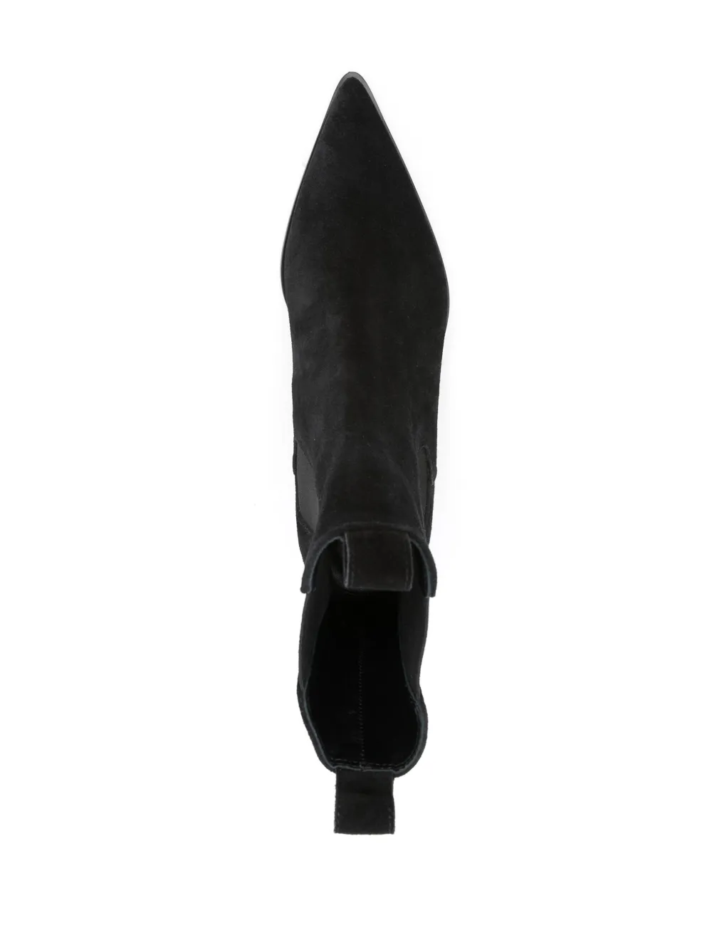 Aeyde 35mm suede boots Black