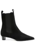 Aeyde 35mm suede boots - Black