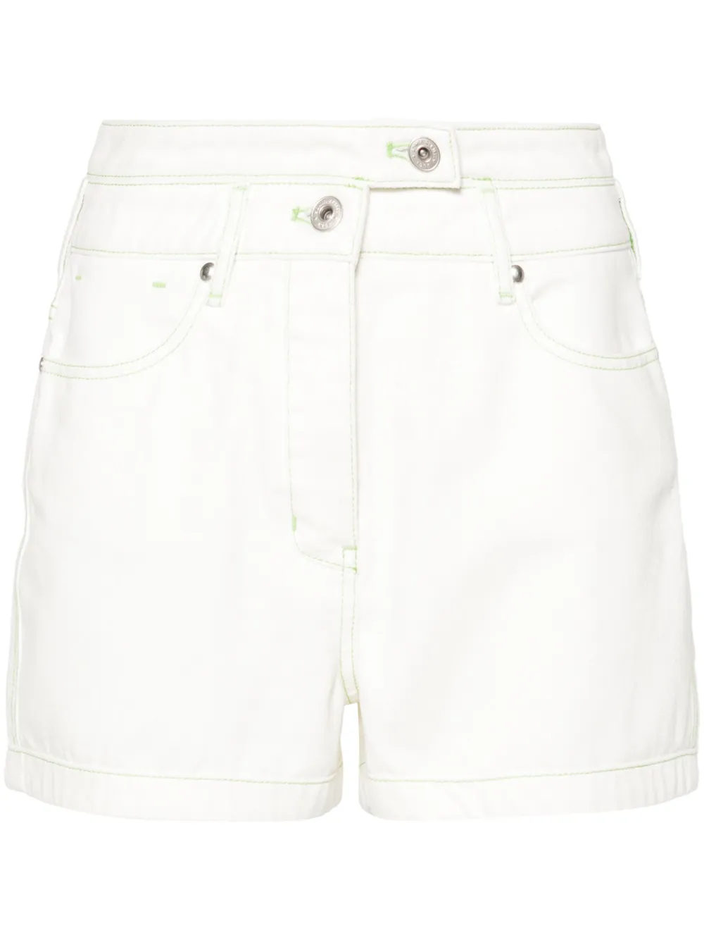 Sonia Rykiel High waist denim shorts Wit