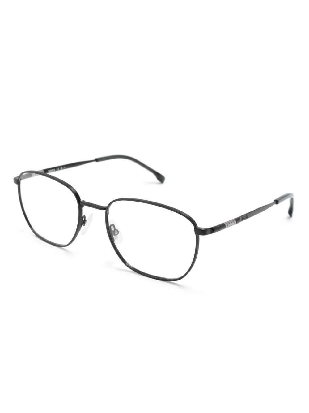 BOSS square-frame glasses - Zwart