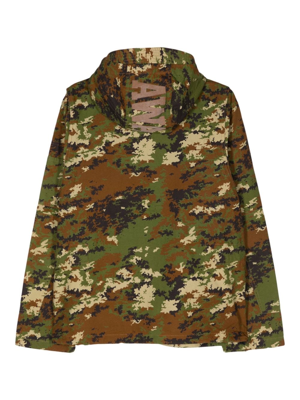 Shop Awake Ny Camouflage-pattern Ripstop Jacket In Grün